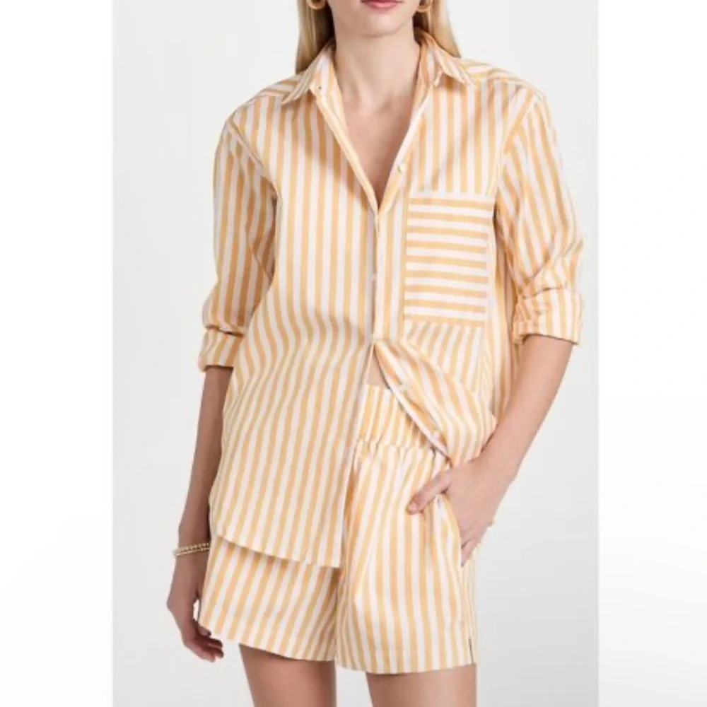 AYR Deep End Buttondown Yellow Stripe Shirt
Size XS - Picture 2 of 10